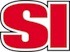 A bold red and white logo featuring the capitalized letters "SI." The letters are outlined in black, with "S" slightly overlapping the "I." The design has a sporty and robust appearance, suggesting an association with athletics or sports media, possibly highlighting issues like concussion effects.