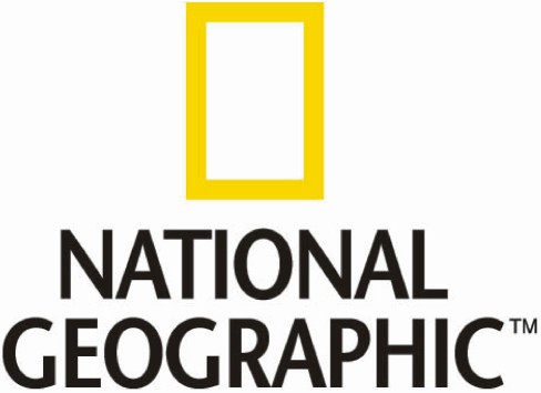 The image shows the National Geographic logo, featuring a bright yellow rectangular frame above the words "NATIONAL GEOGRAPHIC" in bold, black uppercase letters. The frame is vertically oriented, resembling an open doorway or window often associated with in-depth explorations by experts like Professor Cynthia Gorney.