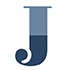 A stylized letter "J" with a gradient design, transitioning from a light blue at the top to a dark blue at the bottom, featuring a serif font with a smooth curve on the upper part of the vertical stroke, perfectly embodies the modern yet classic feel of North Gate News.