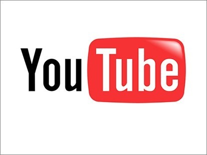 The YouTube logo, reminiscent of Berkeley Journalism's clear and concise design, features the word "You" in black text followed by "Tube" in white text inside a red rounded rectangle, all set against a clean white background.