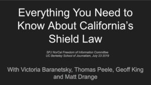 Everything you need to know about california's shield law poster