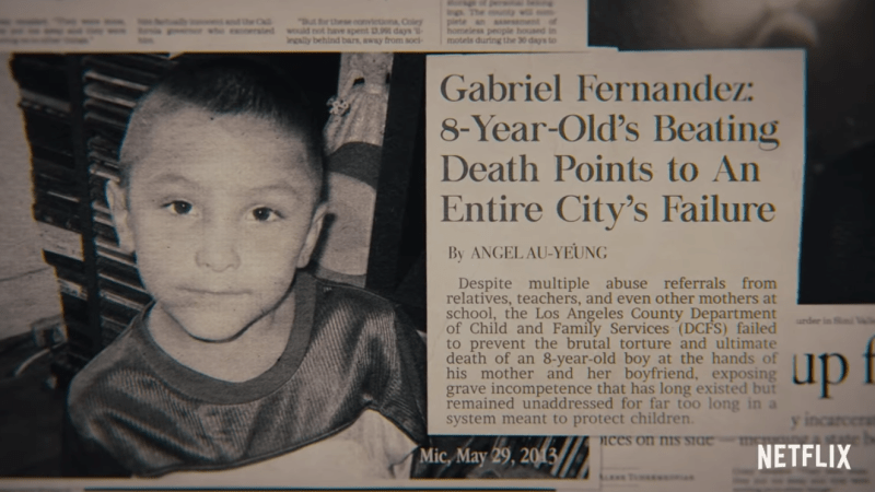 A newspaper clipping with a headline 