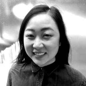 Black and white headshot of Soo Oh