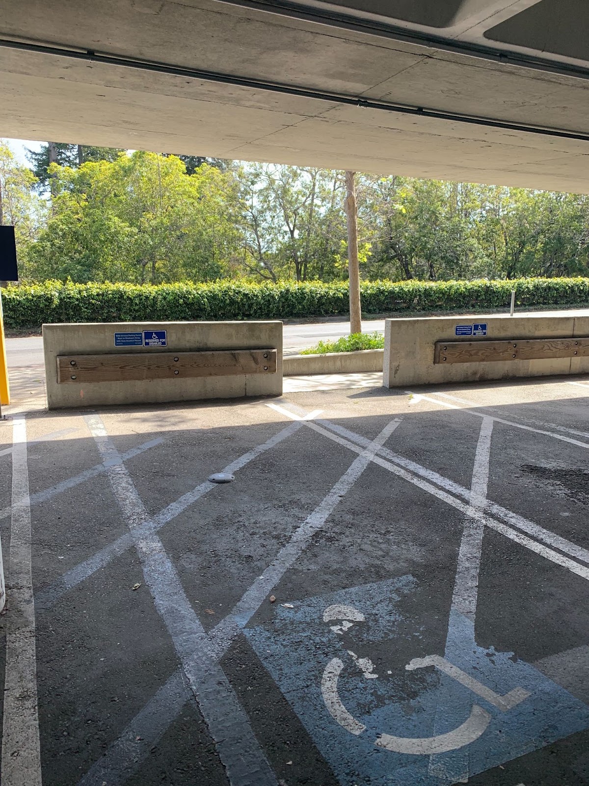 lower hearst - handicapped parking level