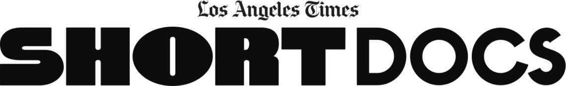 A black and white logo that reads, "Los Angeles Times: Short Docs".