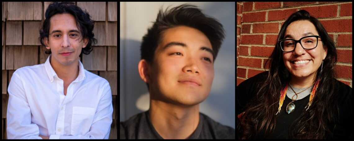 Collage of 3 casual headshots of journalists Steven Rascón, Kori Suzuki and Kathryn Styer Martinez.