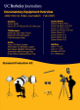 Documentary Equipment overview (PDF 1.1 MB)